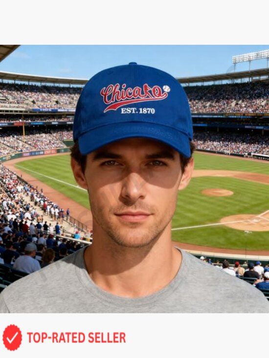 Embroidered Baseball Cap Adjustable Vintage Style Adult Unisex Cotton Hat main image 7